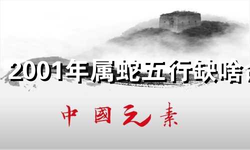 2001年属蛇五行缺啥命 2001的蛇年五行缺什么