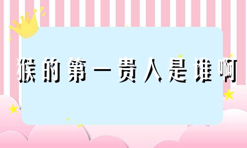 猴的第一贵人是谁啊 生肖猴一生的贵人是谁?