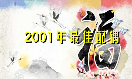 2001年最佳配偶 2001年的最佳配偶生肖