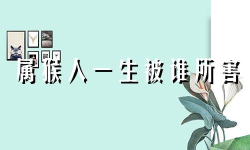 属猴人一生被谁所害 属猴的三个小人是哪三个生肖