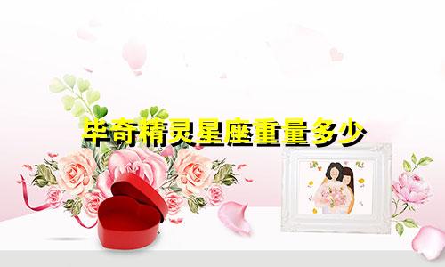 毕奇精灵星座重量多少